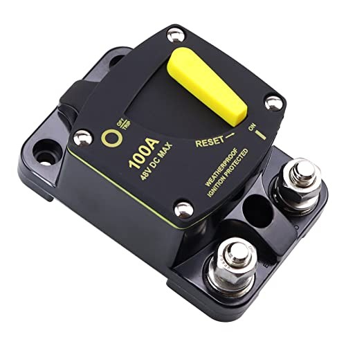 mp Circuit Breaker Switch, Waterproof, Manual Reset Circuit Breaker 100A