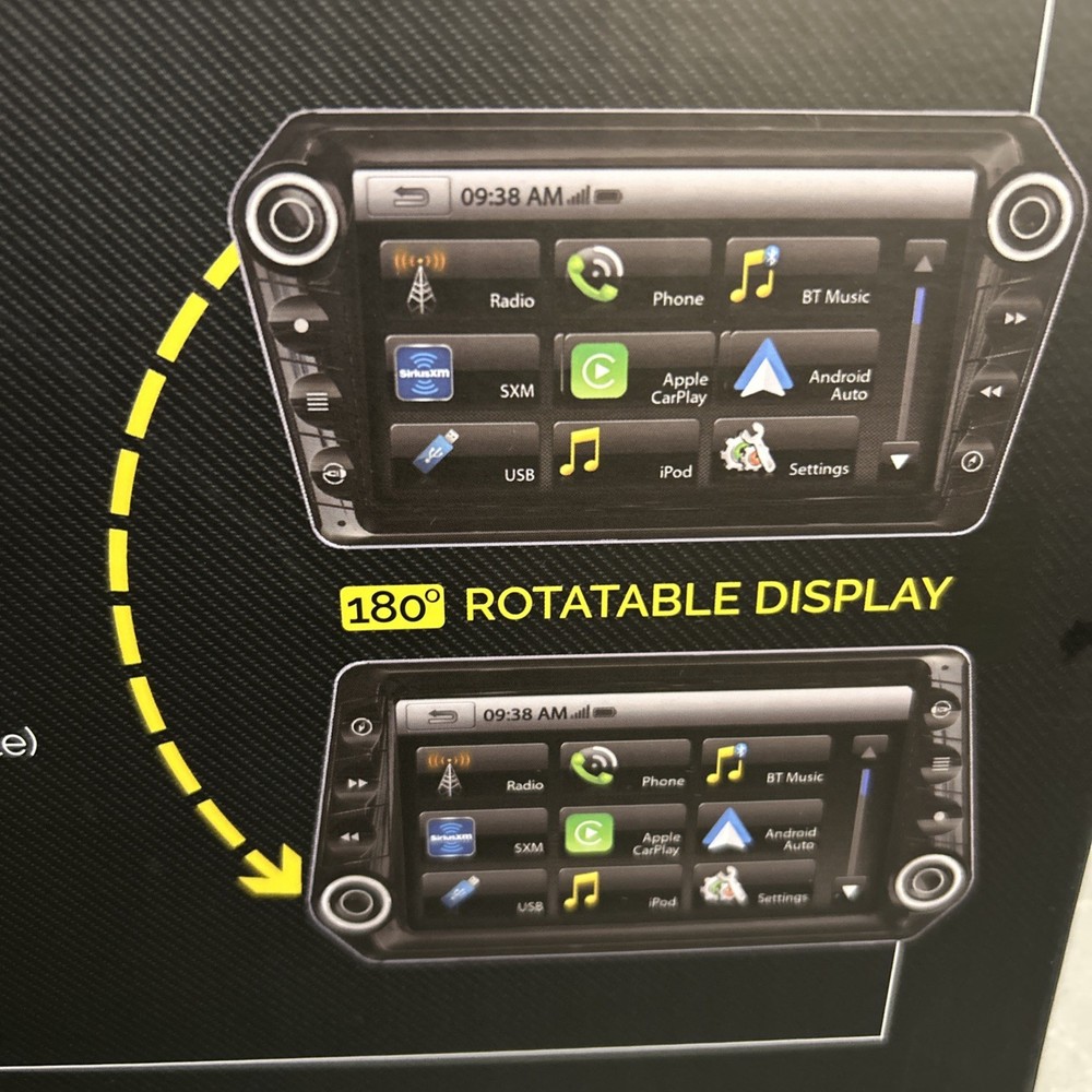 Stinger ELEV8 UN-1880 8" Touchscreen Multimedia Receiver/ Display System