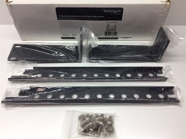 StarTech SV431RACK 1U RackMount Brackets for KVM Switch