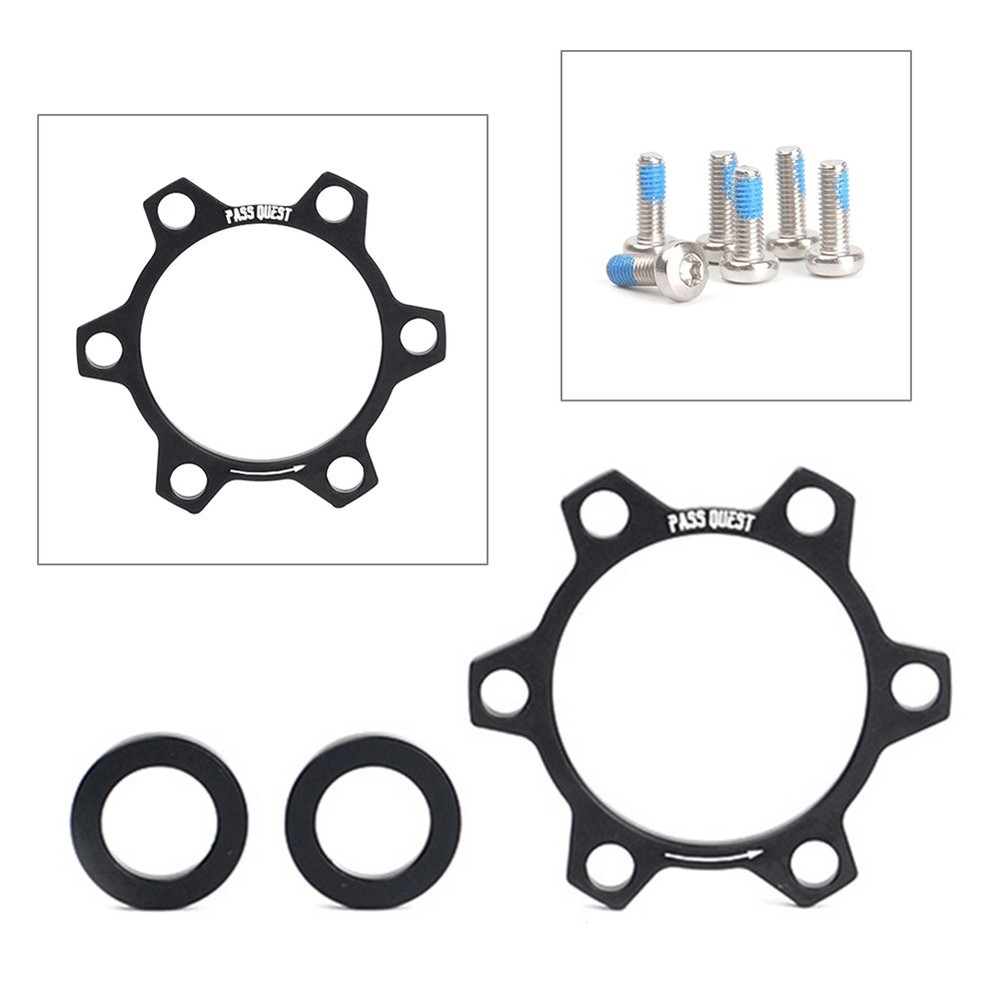 Front 15*110mm Boost Hub Conversion Kit Set Adapter Boost Fork Black