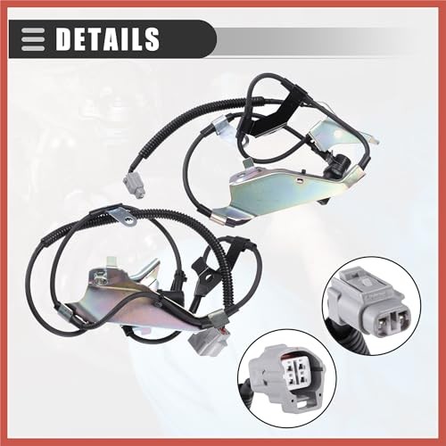 Front Left Right ABS Sensor, Wheel Speed Sensor, for Lexus LX470 1998-2007,