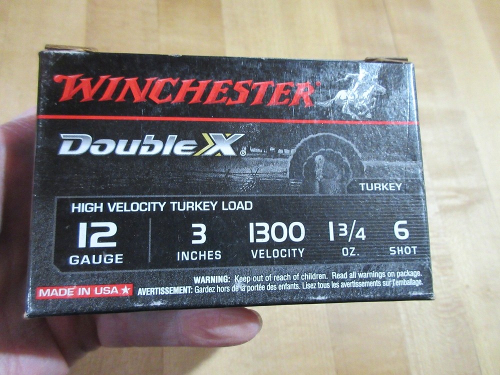 Empty Ammo Shotshell Box Winchester Double X 12 ga Turkey Load (w15) # 96
