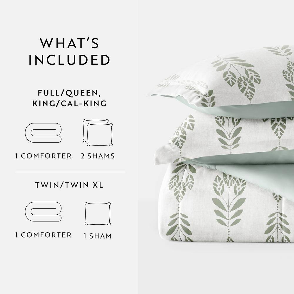 Patterned Reversible Microfiber All Season Down-Alternative Ultra Soft King Comf