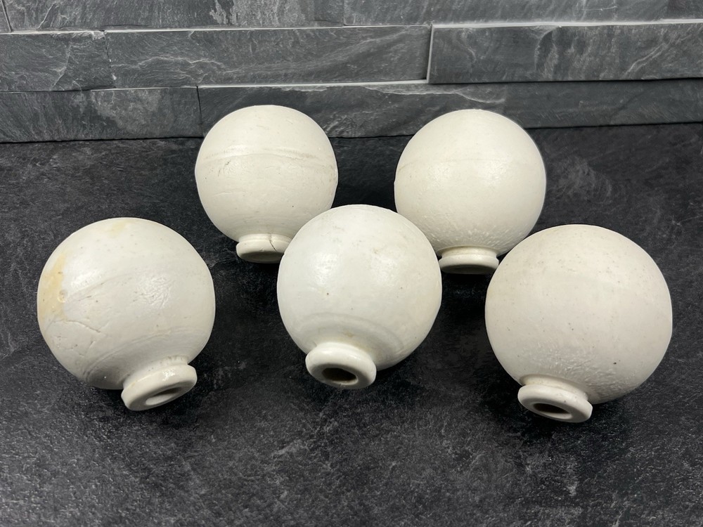 WWII Japanese Type 4 Ceramic (White, No Glaze)