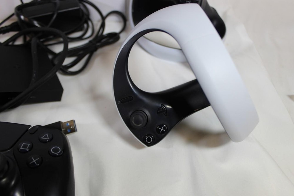 Playstation VR2 Virtual Reality System Headset with Controllers