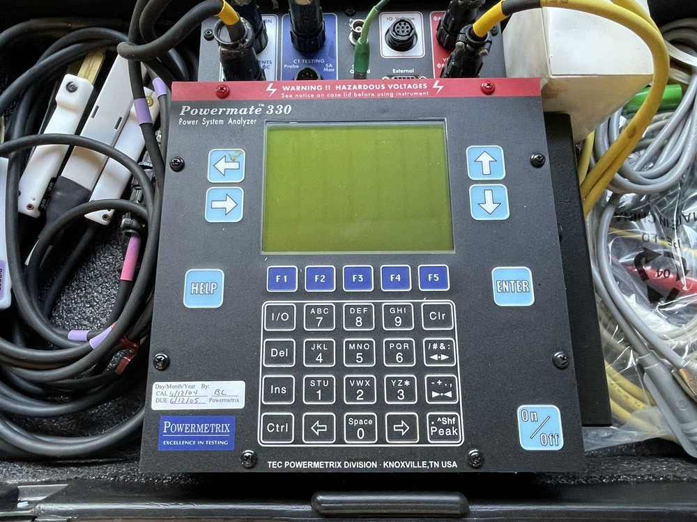 PowerMetrix PowerMate 330 Power System Analyzer - F