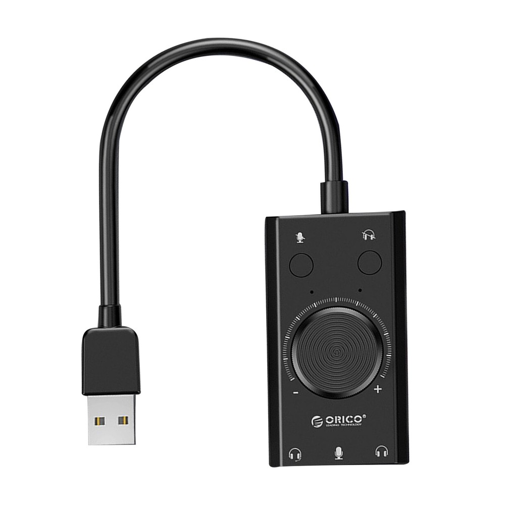 Universal External USB Sound Card For Speaker Microphone Earphone Plug&Play