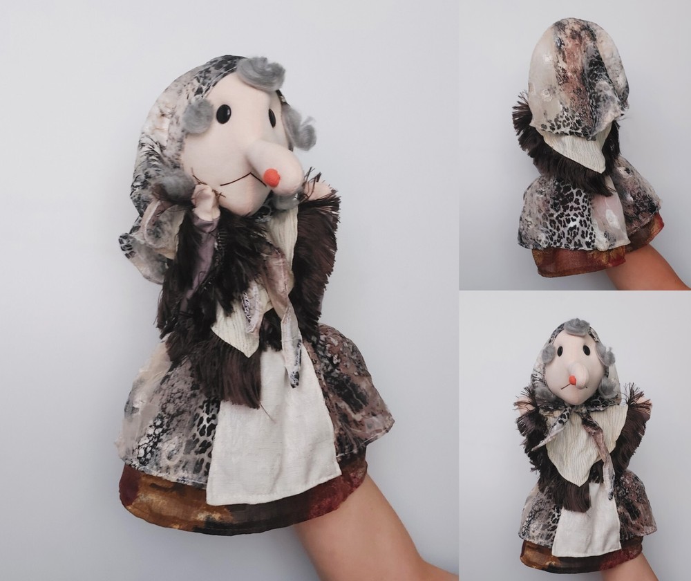 Klotild, the witch - handpuppet