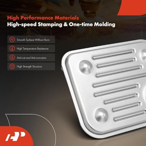 Automatic Transmission Fluid Filter with Pan Gasket, Compatible with Chevry,