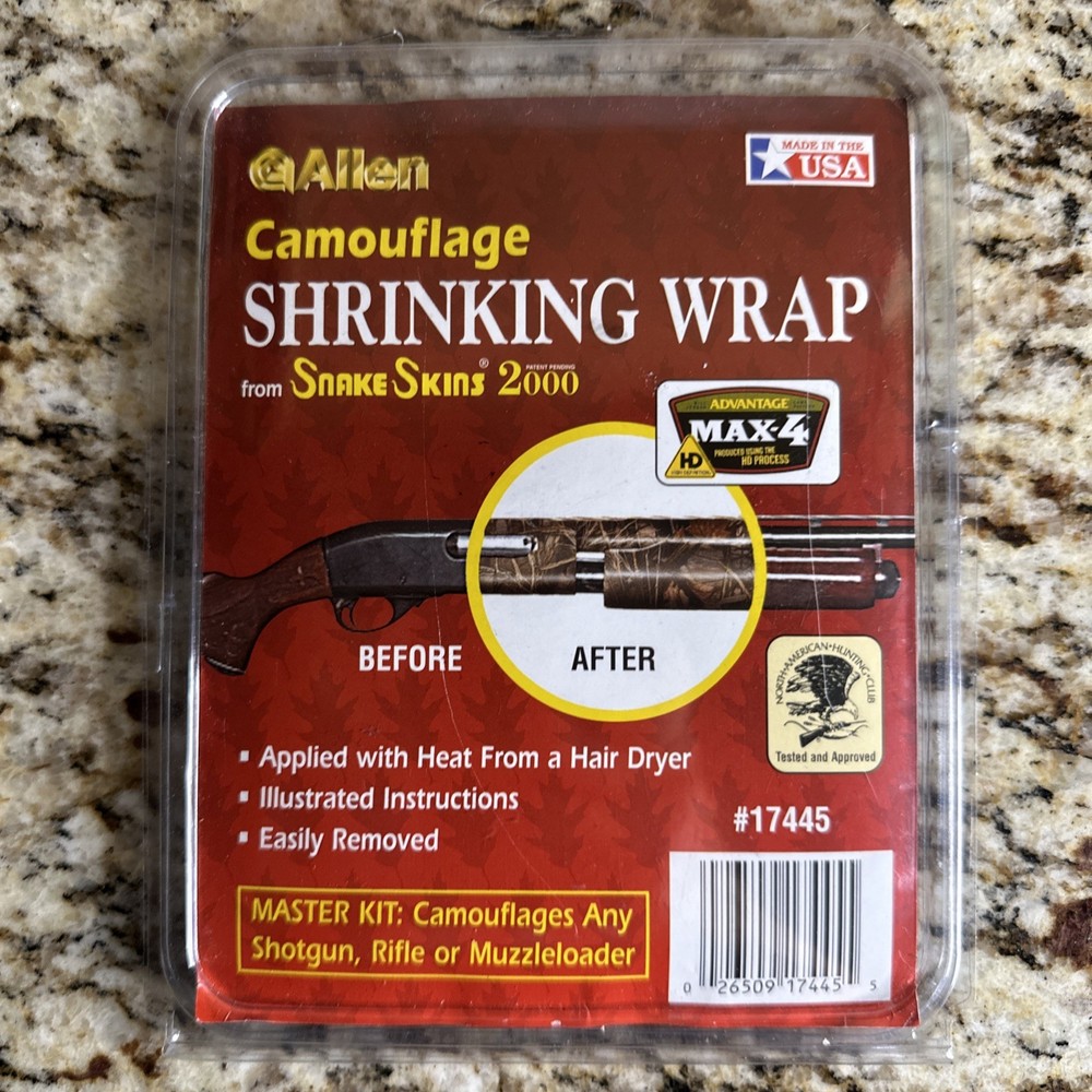 Allen Camouglage Shrinking Wrap