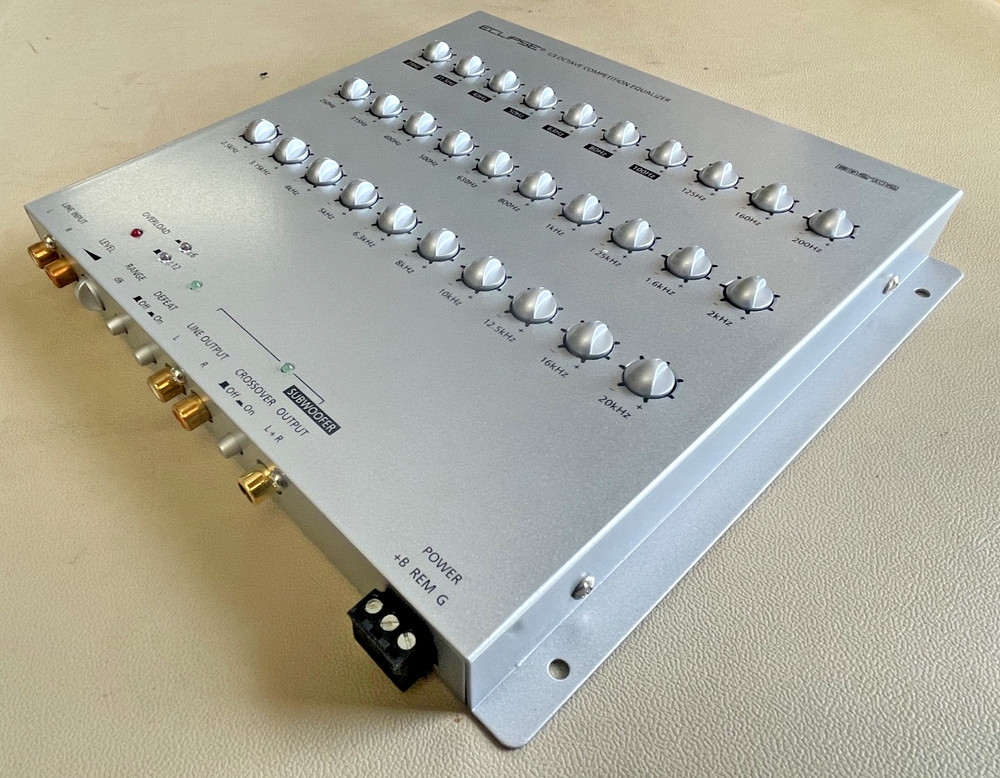 Old School Eclipse EQ2102 — 1/3 Octave Competition Equalizer, NOS #381