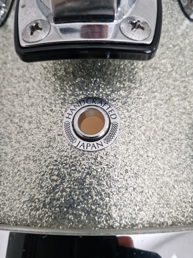 Yamaha Maple Custom Absolute 10" x 8" Tom For Drum Kit in Silver Sparkle