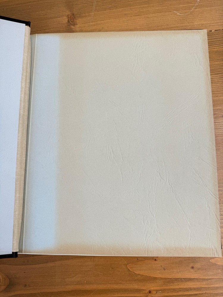 NEW maroon HERMES stamp album Evimar Series plus extra 200 pages