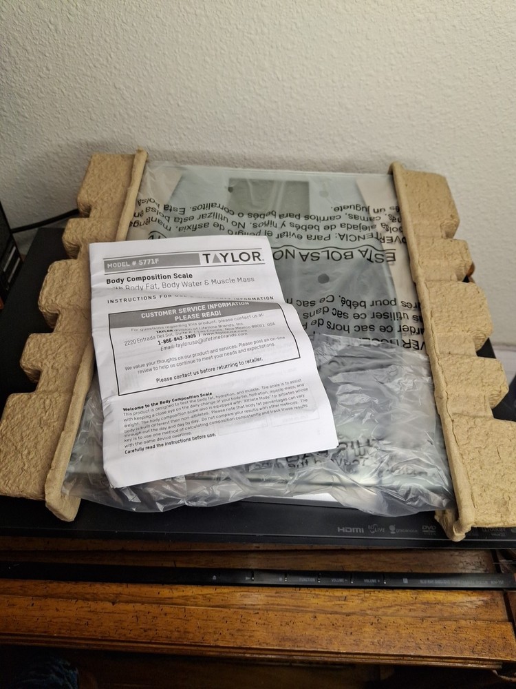 Taylor Body Composition Scale Model#5771F