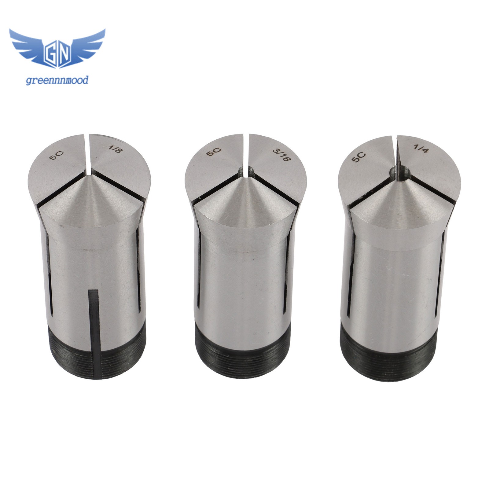 1/8 - 1" Precision 15 Piece 5C Fractional Collet Set & 5 Pcs Collet Block Set