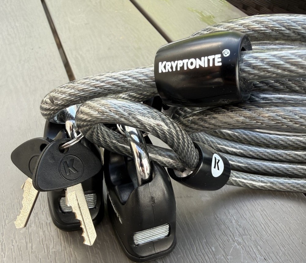 Cryptonite Cable And 2 Locks