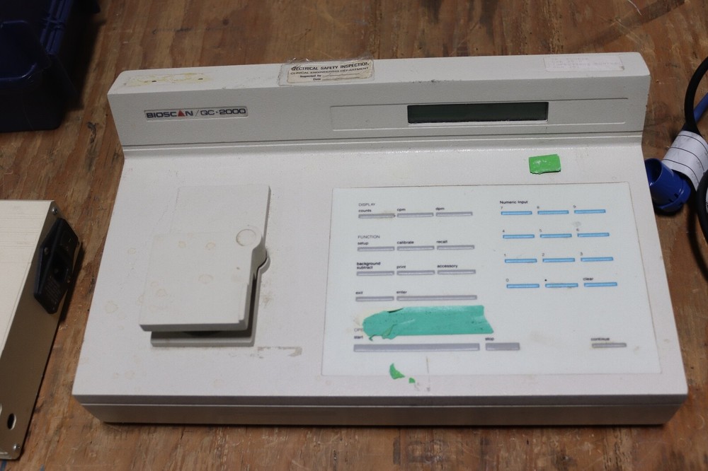 BioScan QC 2000 Quick Count Radioactivity Counter Lab