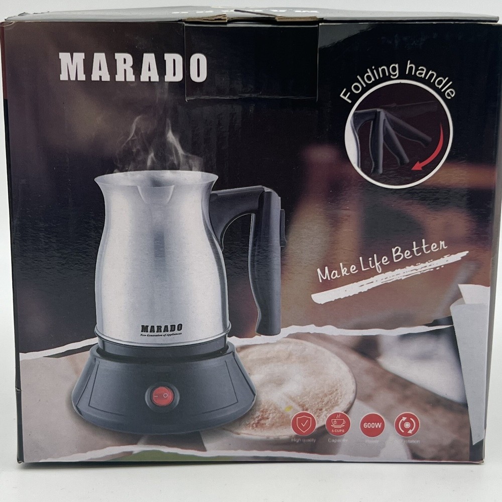 ELECTRIC PERCULATOR COFFEE MAKER POT  warmer 110 VOLT- USA