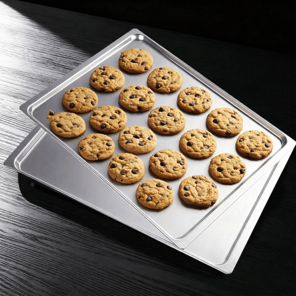 Non-stick Oven Tray Rectangular Baking Aluminium Alloy Pan Baking Sheet Cake