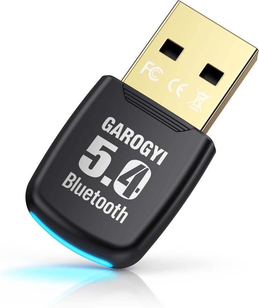 Mini USB Bluetooth 5.4 Dongle for PC & Laptop - Stable, Multi-Device Connections