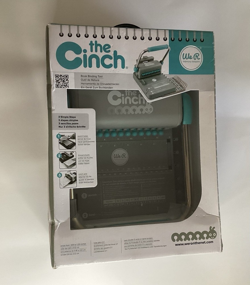 New The Cinch Book Binding Tool We R Memory Keepers Machine Bundle Tool