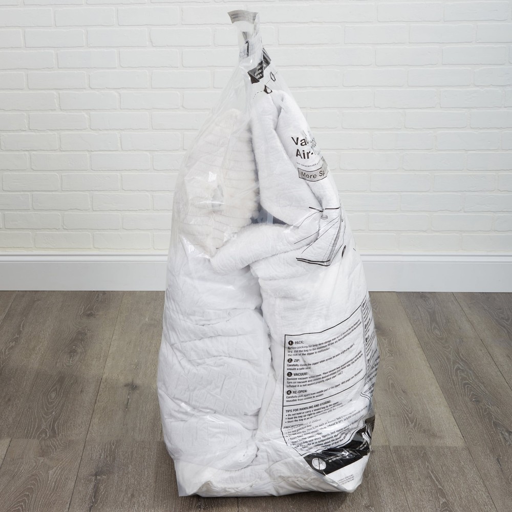 Jumbo Size Cubed Vacuum Storage Bag