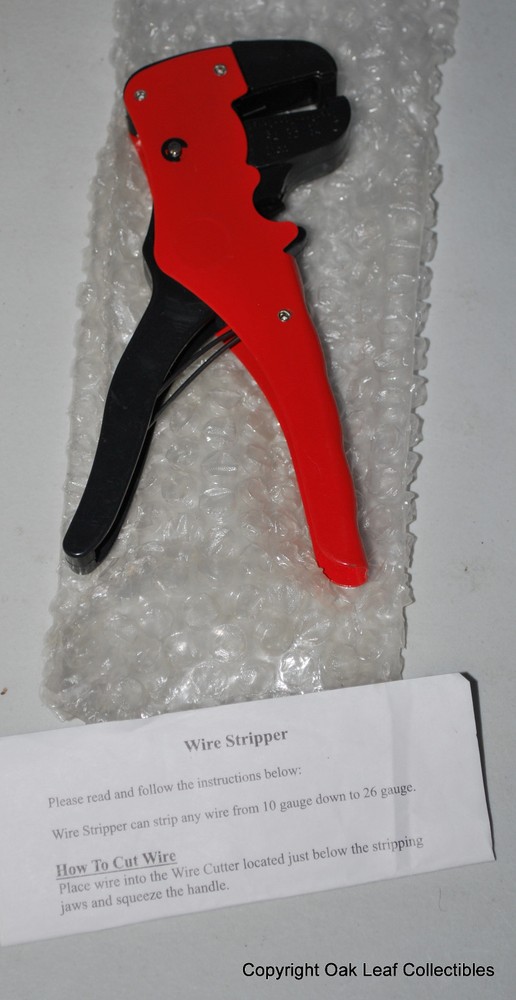Self Adjusting Wire Cable Stripper Cutter Stripping 2 in 1 Hand Tool US NEW