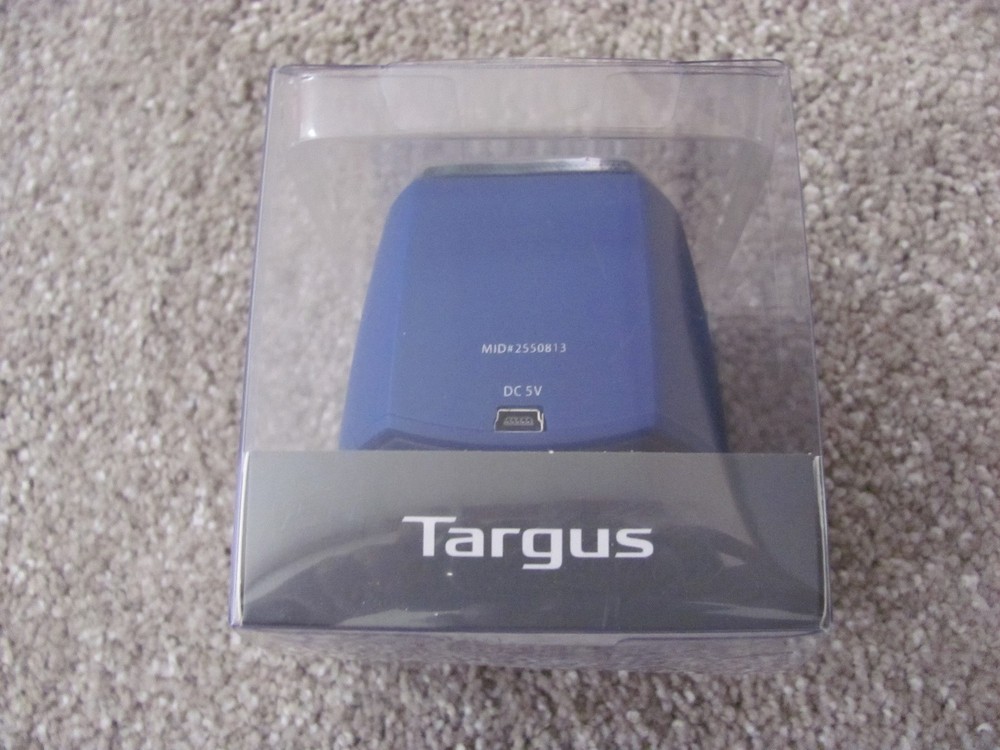 New Targus Bluetooth Wireless Mobile Speaker w/ Microphone Blue (TA-22MBSP-BLU)