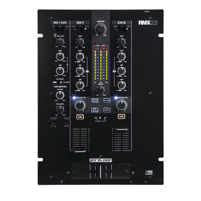 Reloop RMX-22I 2+1 Digital DJ Mixer With iPad Split Connection