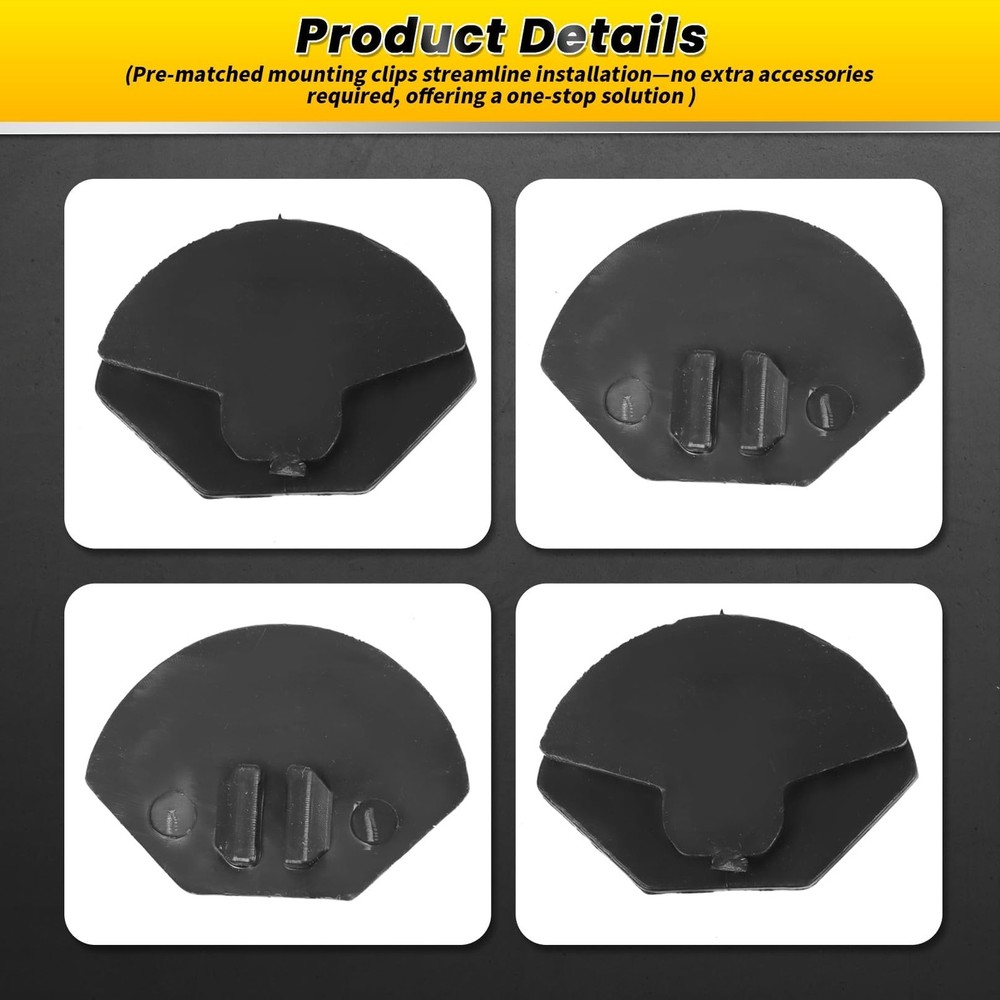 Front Engine Splash Shield Compatible with 2014-2020 Cooper F55 F56 Black...