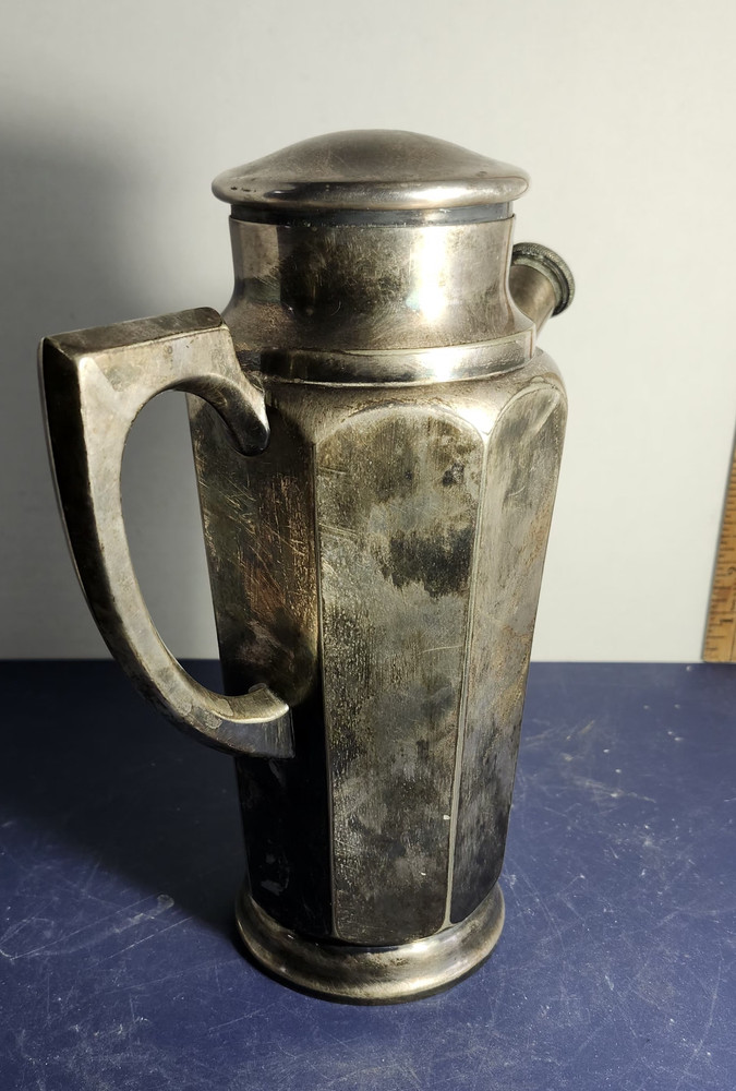 Toledo Silver Plated Art Deco Pitcher