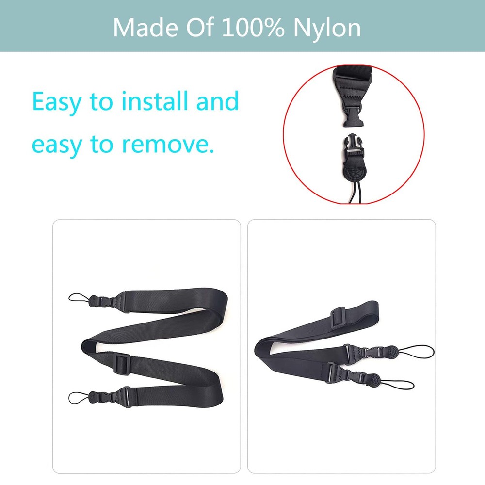 3 Pack Adjustable Shoulder Strap Comfortable for iPad Strap Nylon Neck Lanyard