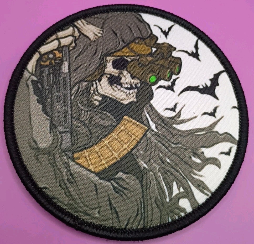 NIGHT VISION GRIM REAPER TACTICAL PATCH
