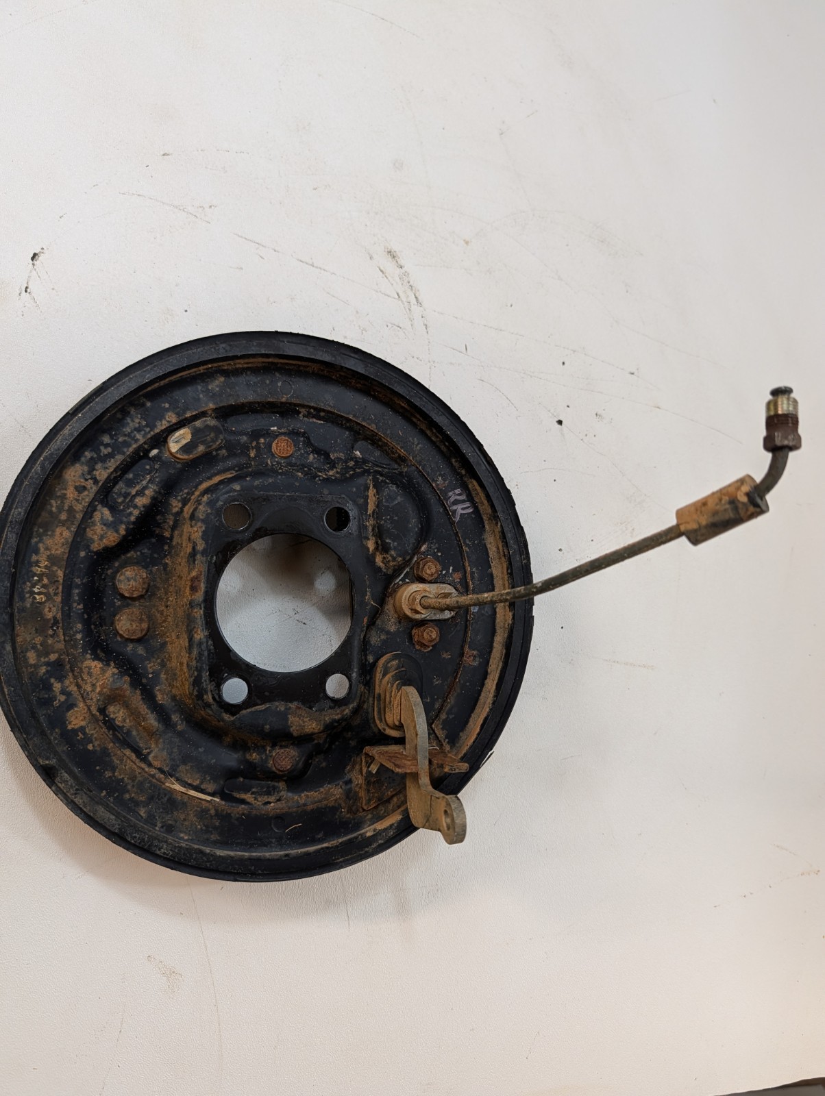 Kawasaki Mule 2510 Rear Right Brake Backing Plate Panel 41035-1307