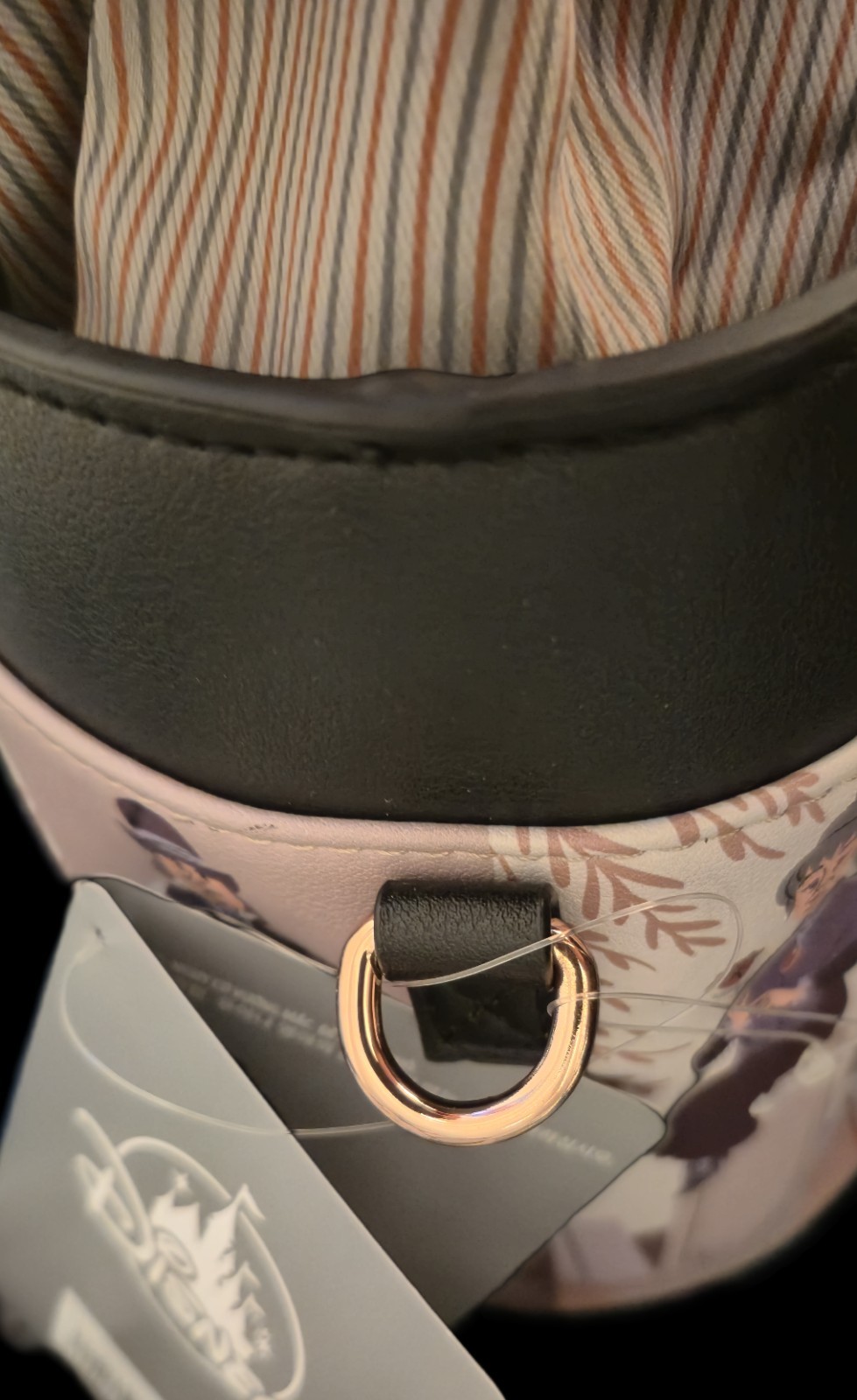 Disney Parks Haunted Mansion Stretching Portraits Bucket Bag Purse