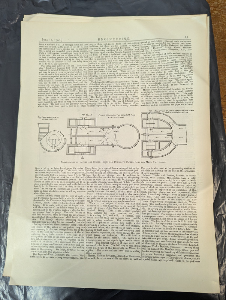 Hailwood's Lamp-Tester : 1908 Engineering Magazine Print