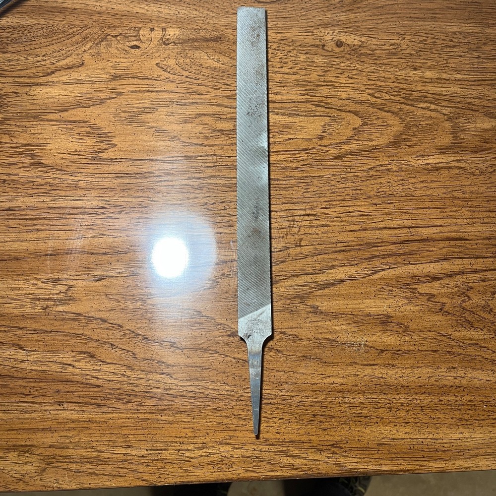 Nicholson 14" Flat File & Half Round Double Cut Bastard File