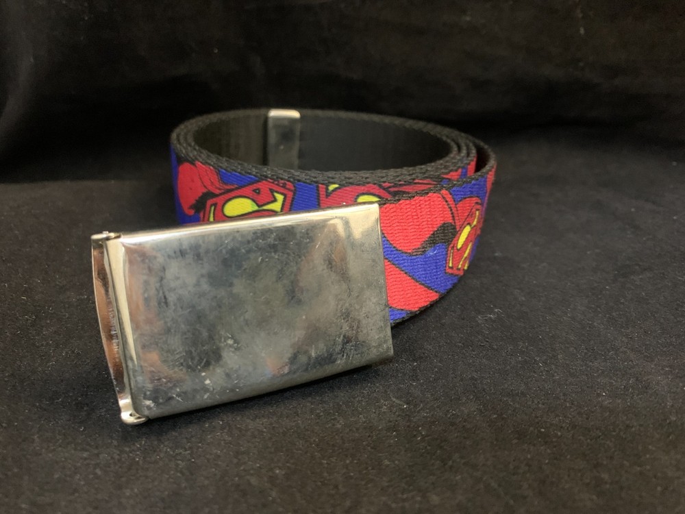 DC Comics Superman Cape Logo Belt