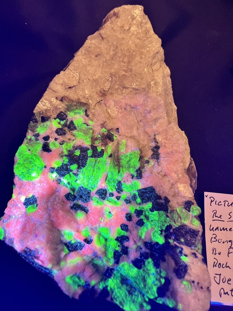 Willemite with Calcite, Sterling Hill, NJ