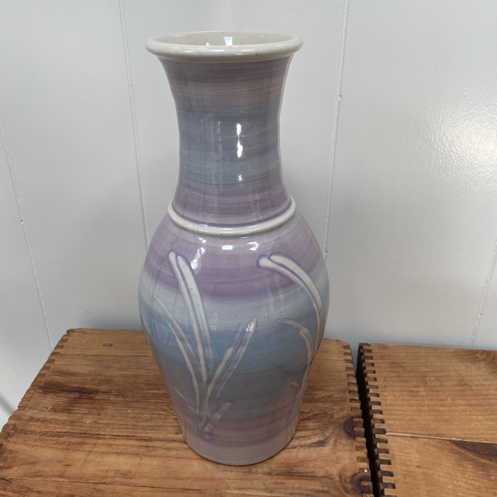 14 3/4” Signed Studio Art Vase