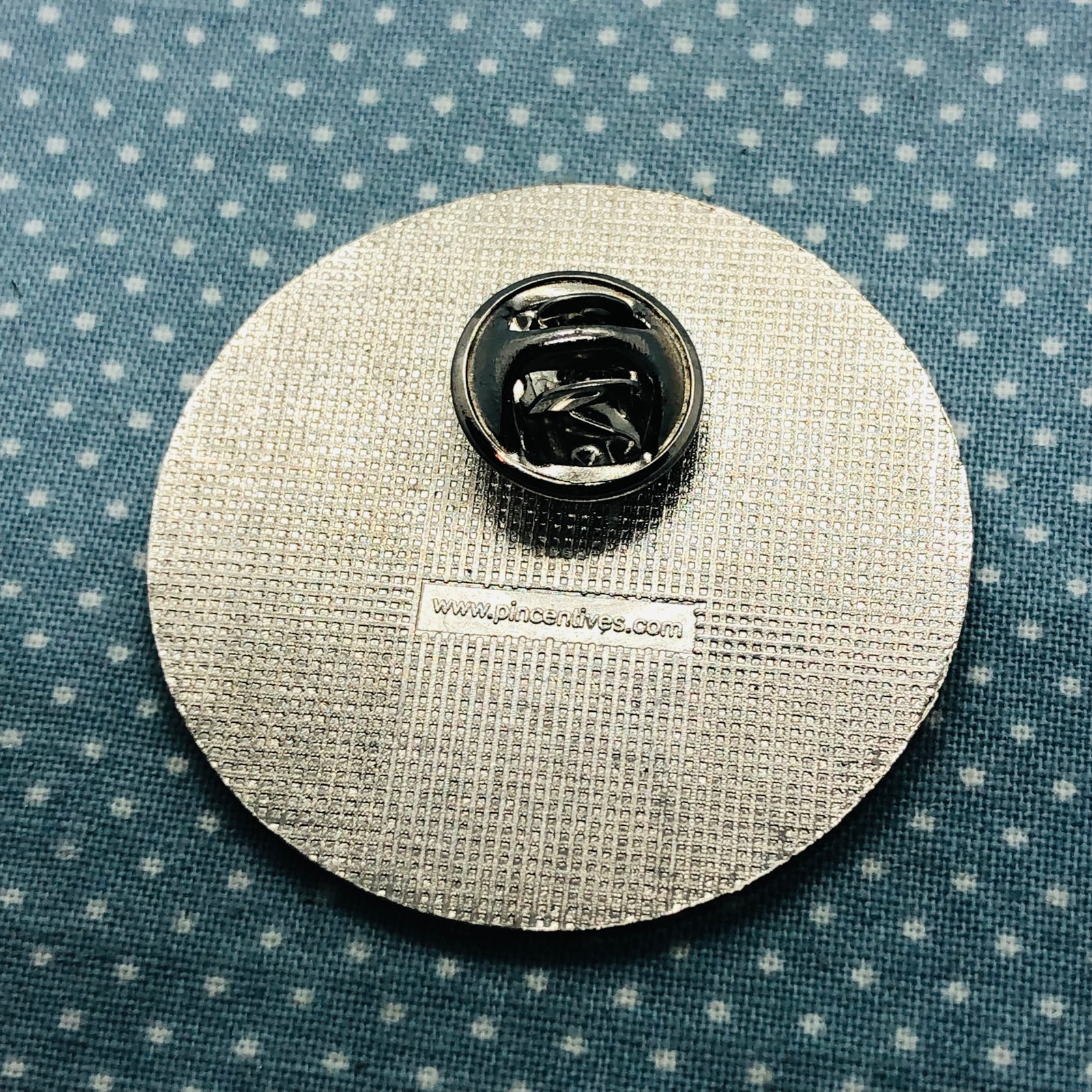 Look Out for Motorcycles Safety PSA Silver Tone Badge Lapel Vest Pin