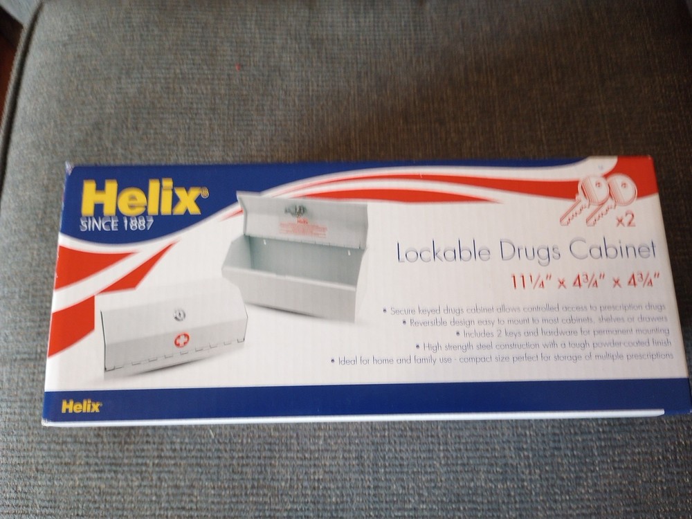 Helix Lockable Drugs Cabinet