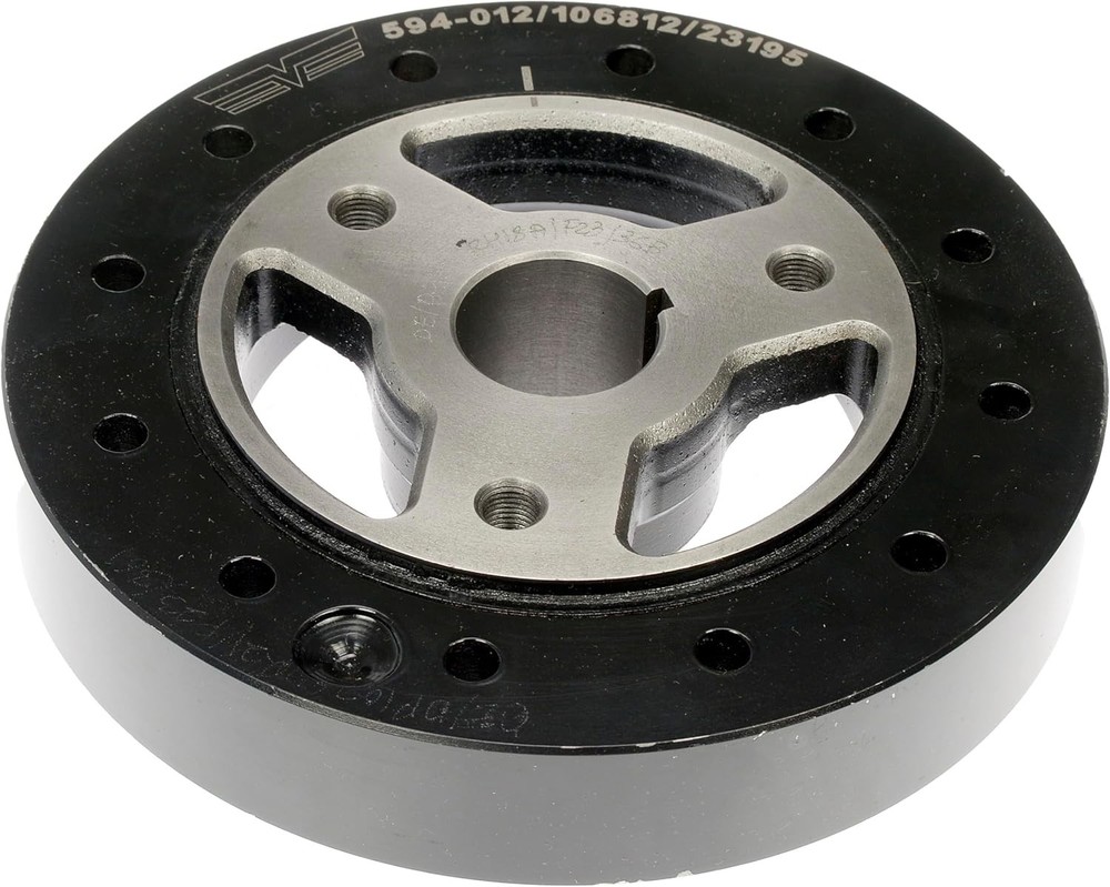 Engine Harmonic Balancer 594-012 Direct Fit OE Replacement for Select Vehicles