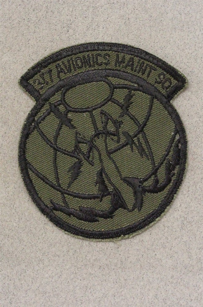 USAF Air Force Patch 4212: 317th Avionics Maintenance Sqdn - subdued