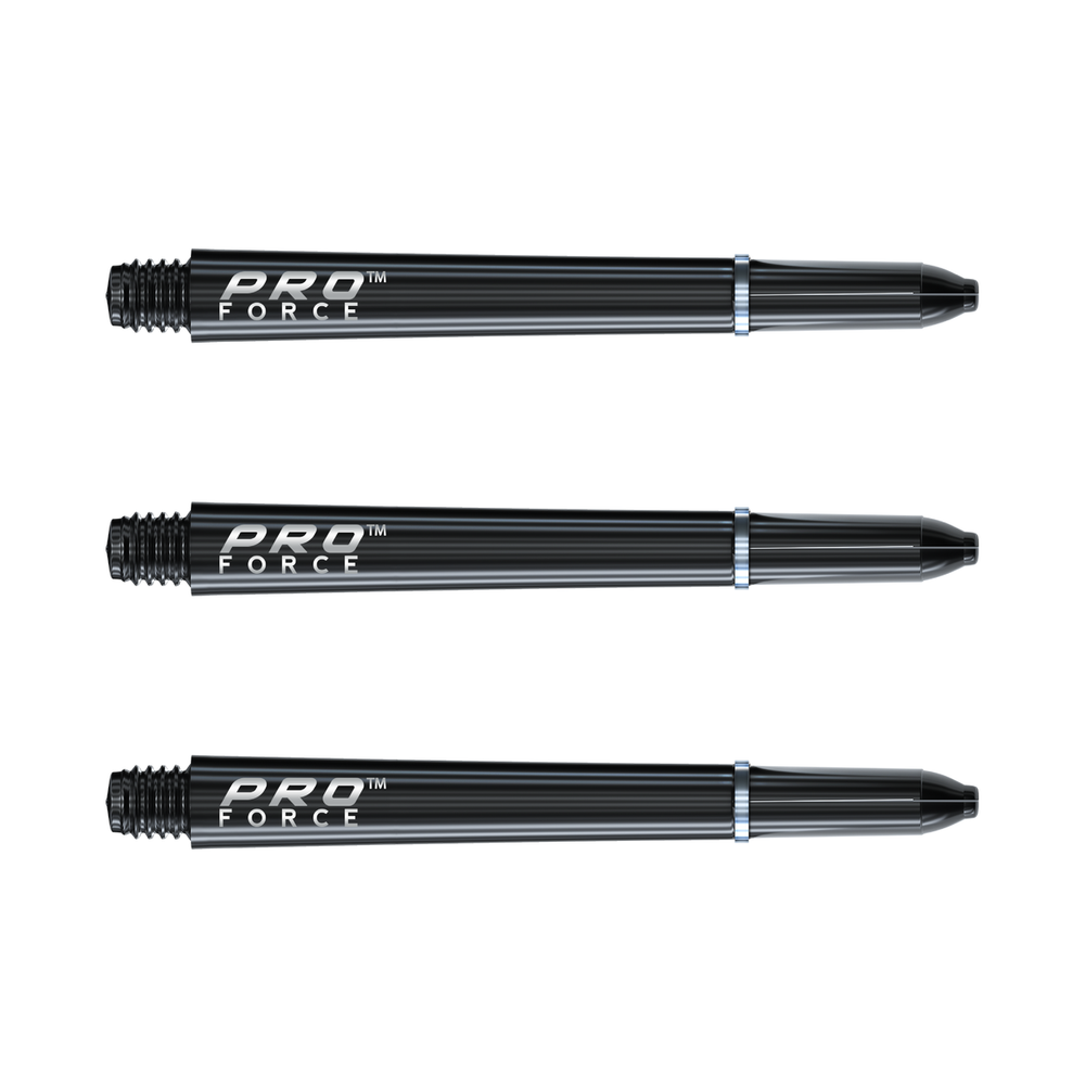 Winmau Pro-Force Dart Shafts Black - Medium