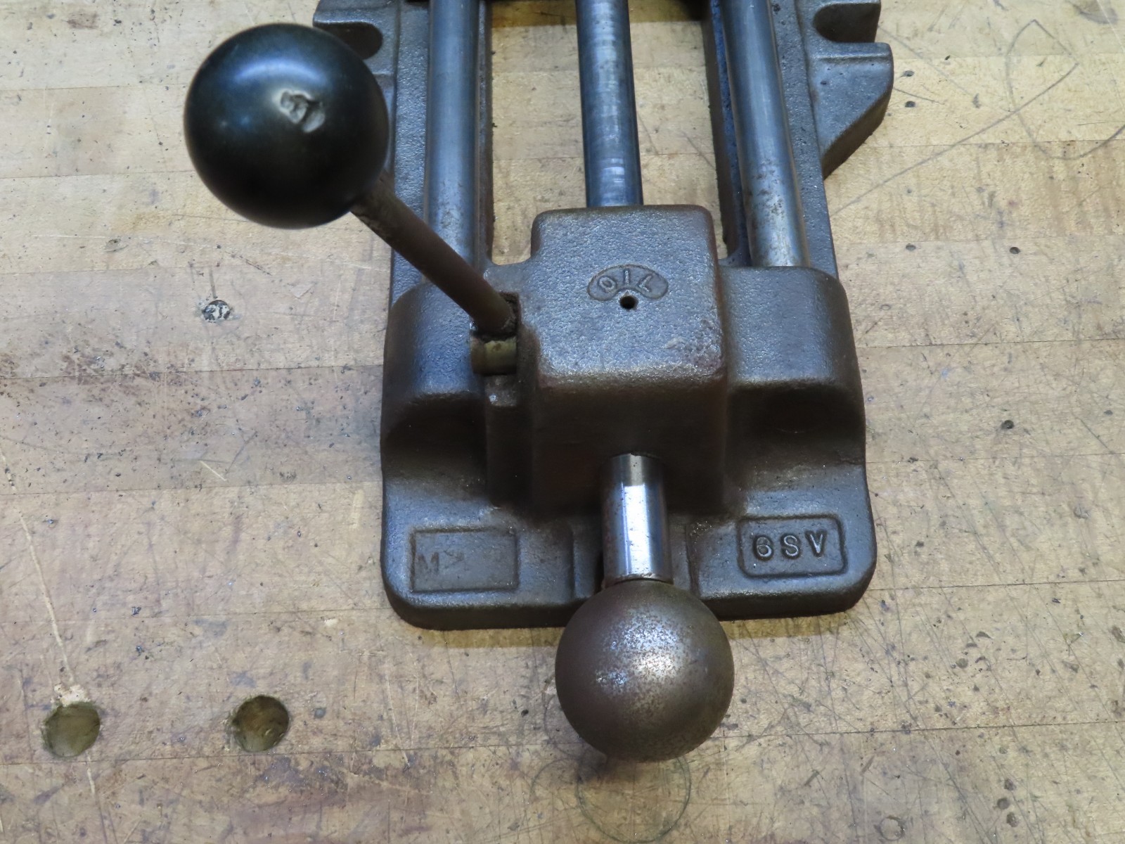 Heinrich 6SV Grip Master Speed vise 6" jaw width 6" opening Cam-action lever