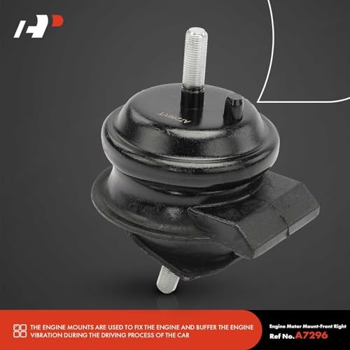 Front Left and Right Engine Motor Mount Kit Compatible with Lexus LS400 1990