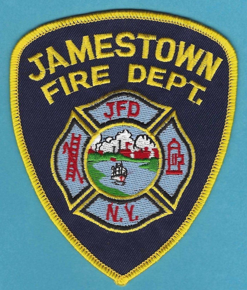 JAMESTOWN NEW YORK FIRE RESCUE PATCH