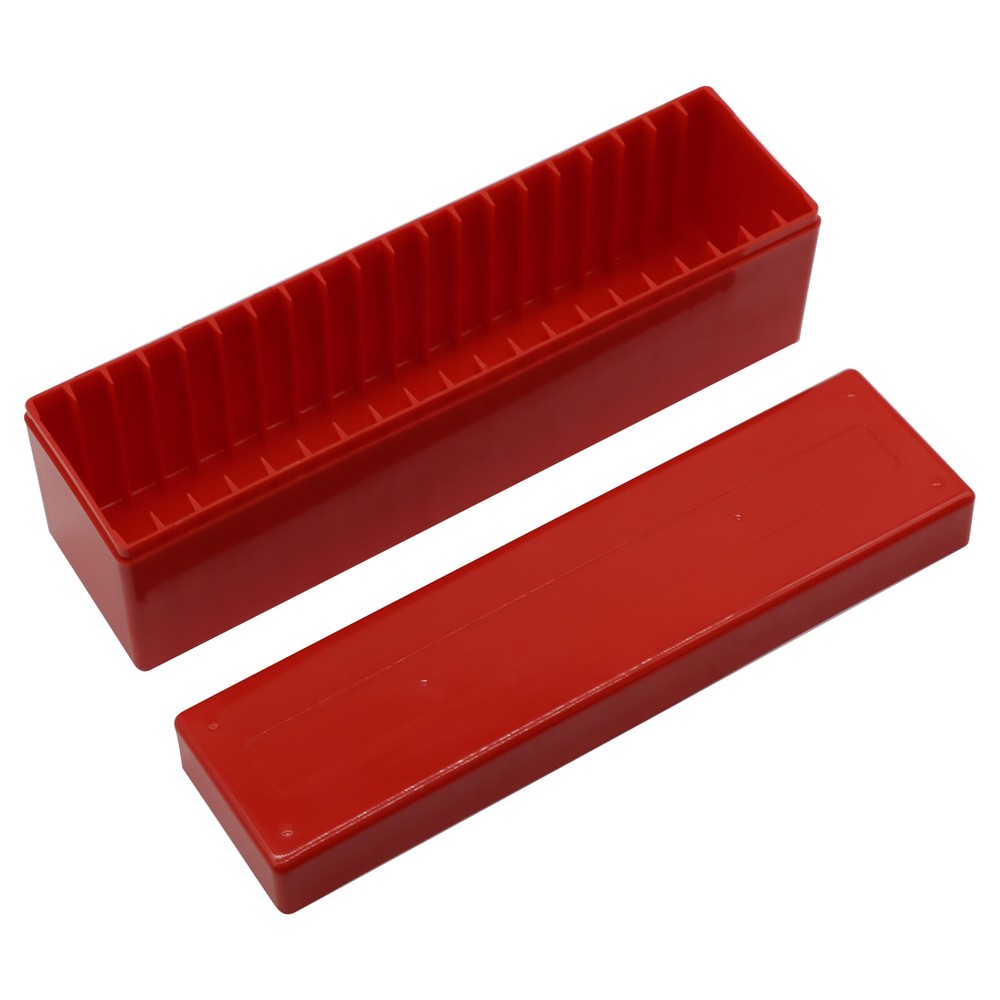 3PC Storage Box Plastic Case for 20 Certified PCGS NGC Slabs Coin Holders Box