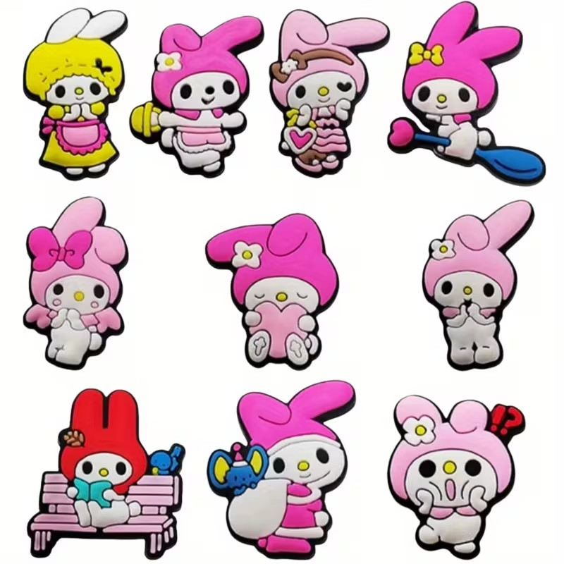 Hello Kitty Crock Acessories (1 random upon order placed)